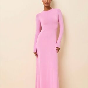 SOLID & STRIPED Dora Knit Dress Bon Bon